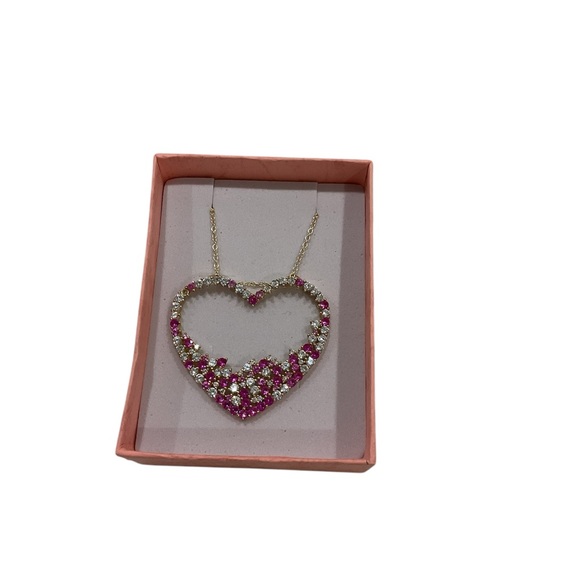 Jewelry - sterling silver heart pendant necklace